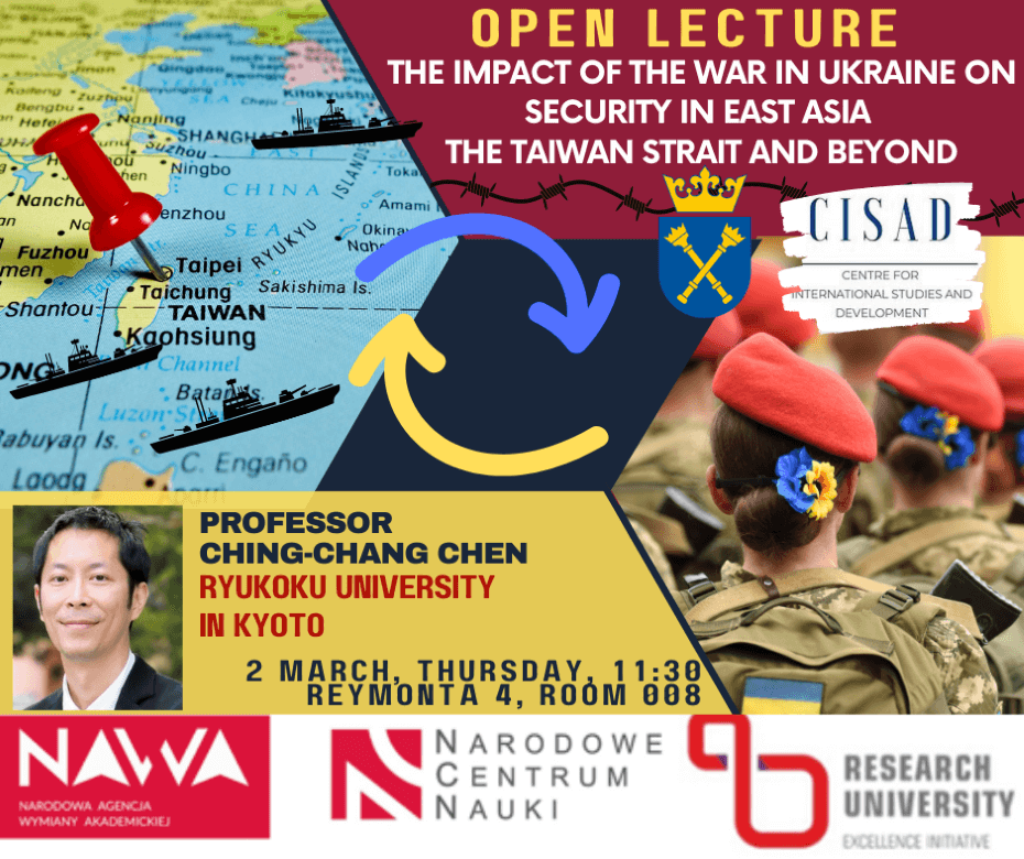open lecture on the impact of the war in ukraine on east asia
