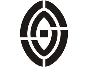 biało czarne logo muzeum