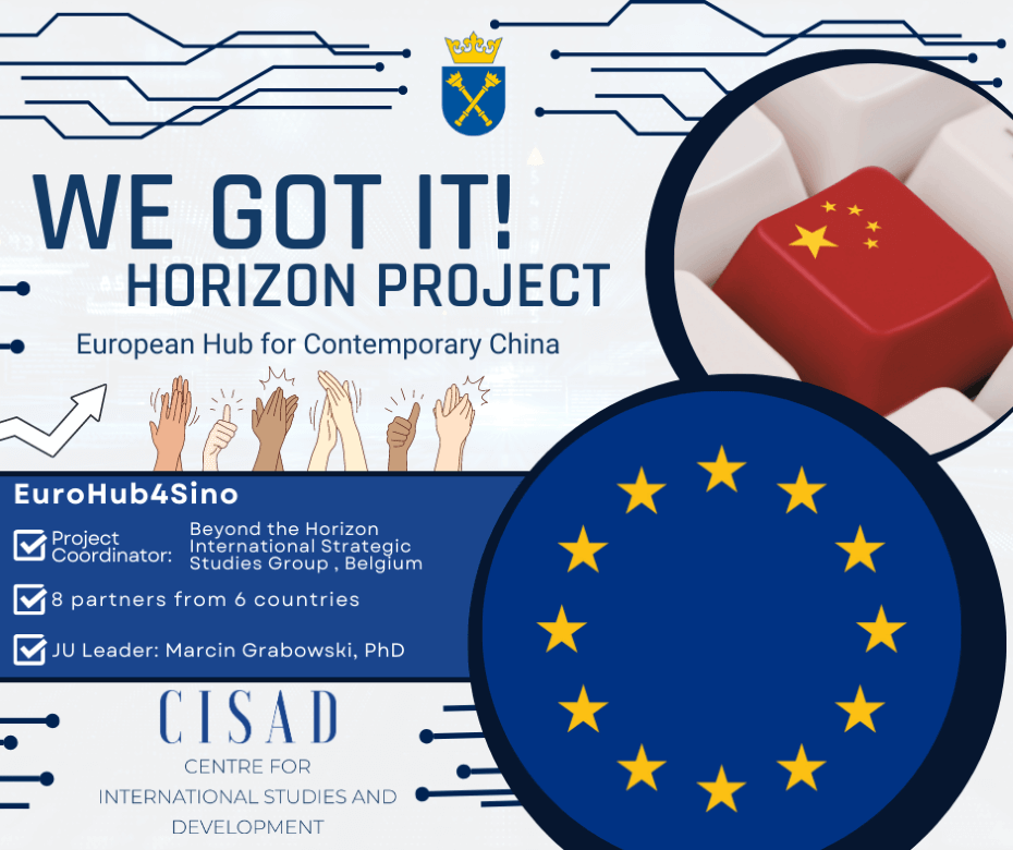 we got it horizon project european hub for  contemporary china granted poster