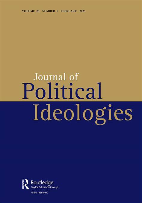 okładka czasopisma journal of political ideologies